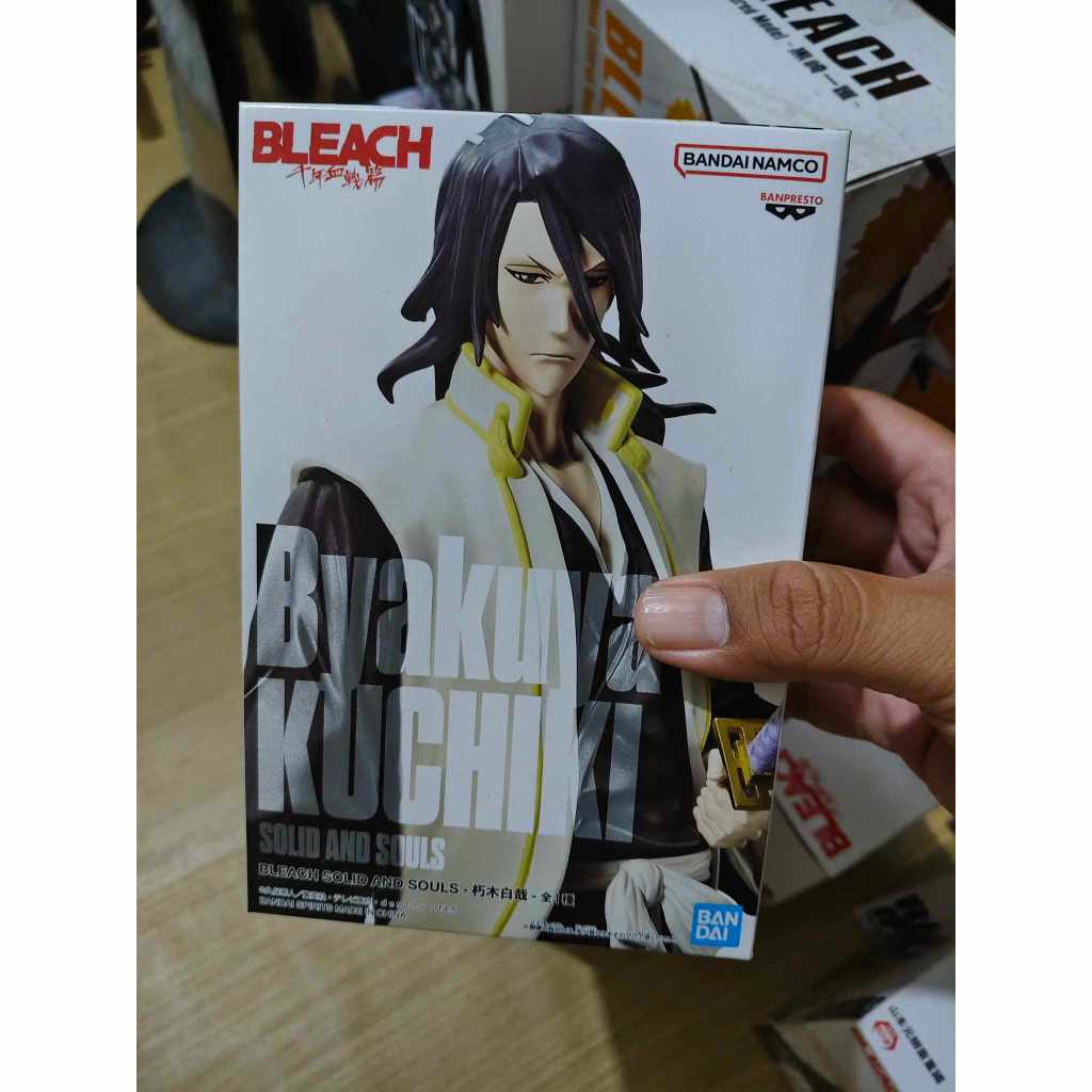Kuchiki Byakuya - Bleach Solid and Souls Banpresto Figureมือ1JP