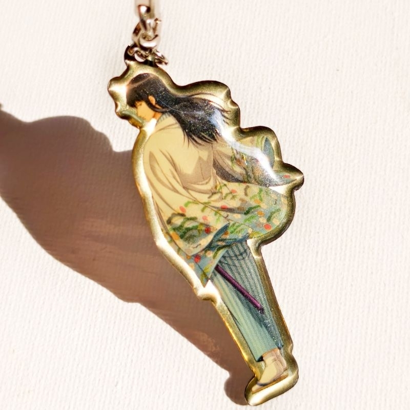 [พร้อมส่ง] Gintama Kotaro Katsura keychain กินทามะ คัตสึระ พวงเหล็กมีตำหนิด้านหลัง