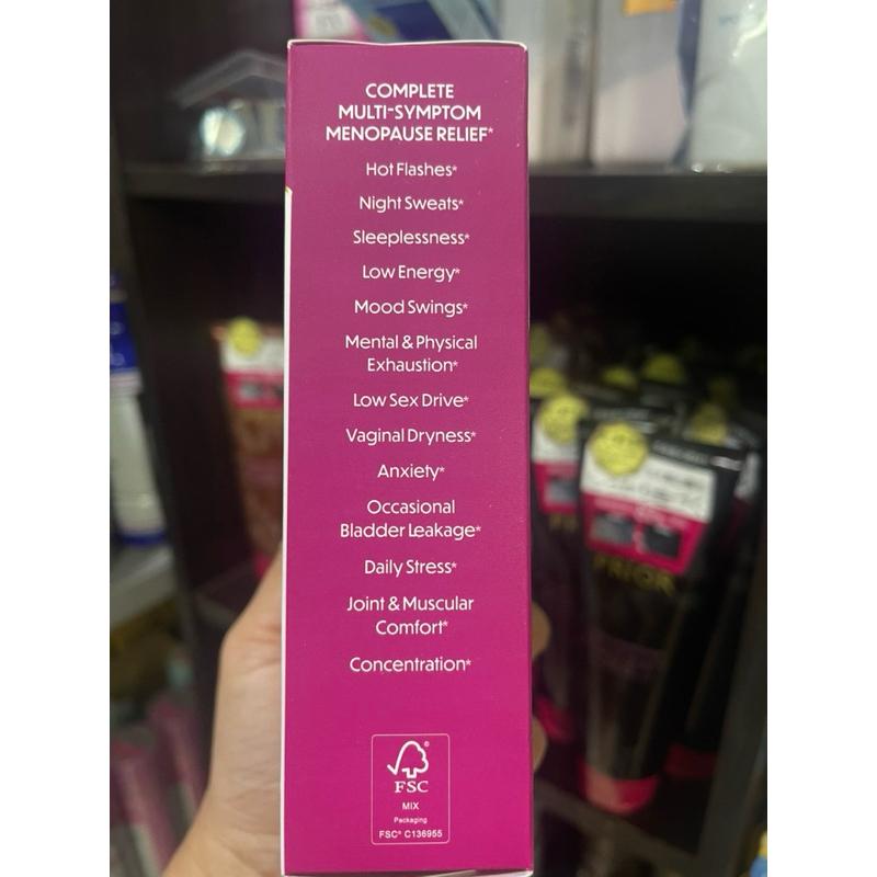 Estroven® Complete  Multi-Symptom Menopause Relief  วัยทอง อาการวัยทอง ไม่ใช่ยา จากอเมริกา 84เม็ด ราคา ถูกที่สุด ดีลบีเคเค แกลเลอรีภาพที่ 5