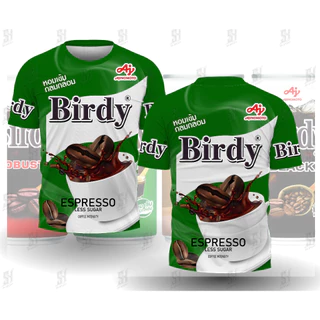 เสื้อกีฬาพิมพ์ลาย กาแฟ แขนสั้นและแขนยาวเนื้อผ้าไมโคร