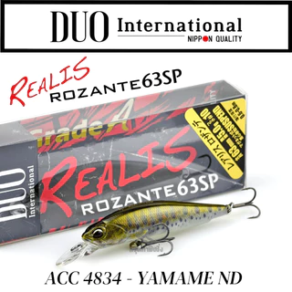 เหยื่อปลอม DUO Realis Rozante 63SP ของแท้