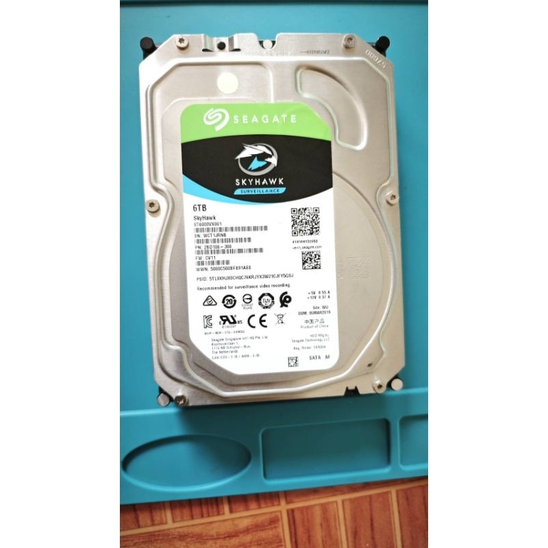 HDD Seagate Skyhawk 6TB (มือสอง) สภาพดี