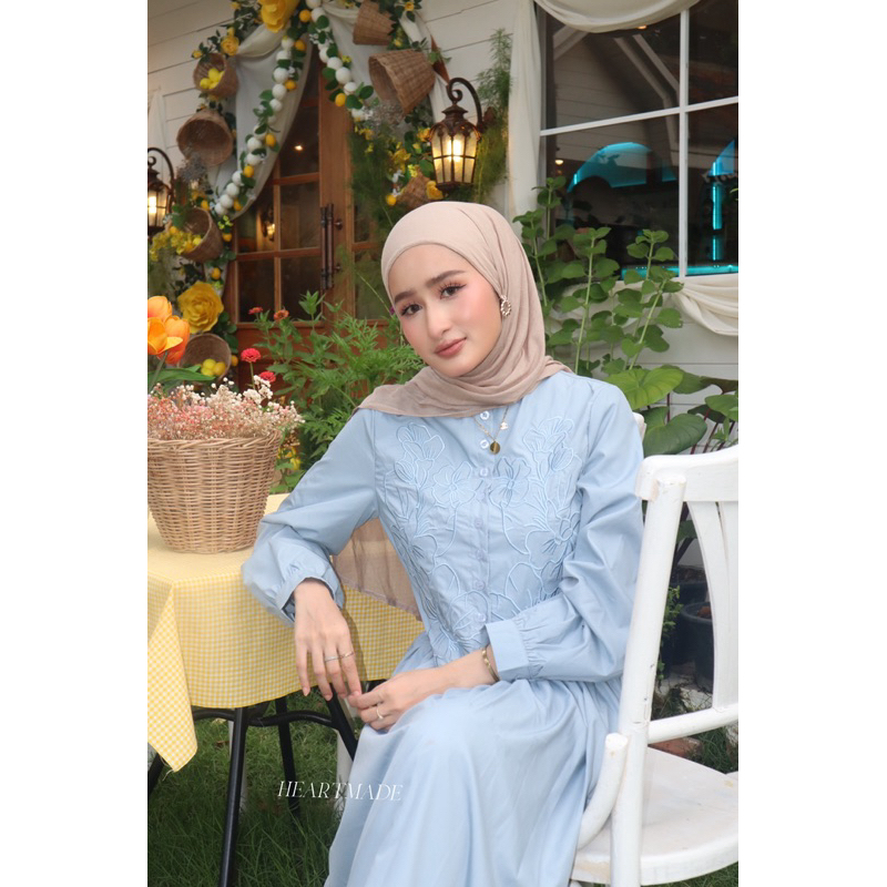 (A12) Heartmade—Flacia dress🌸🕊️(สินค้าพร้อมส่ง)