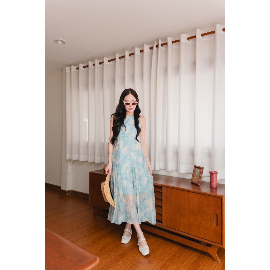 Pamlook Judy dress ผ้าซิลค์ รูปที่ 4