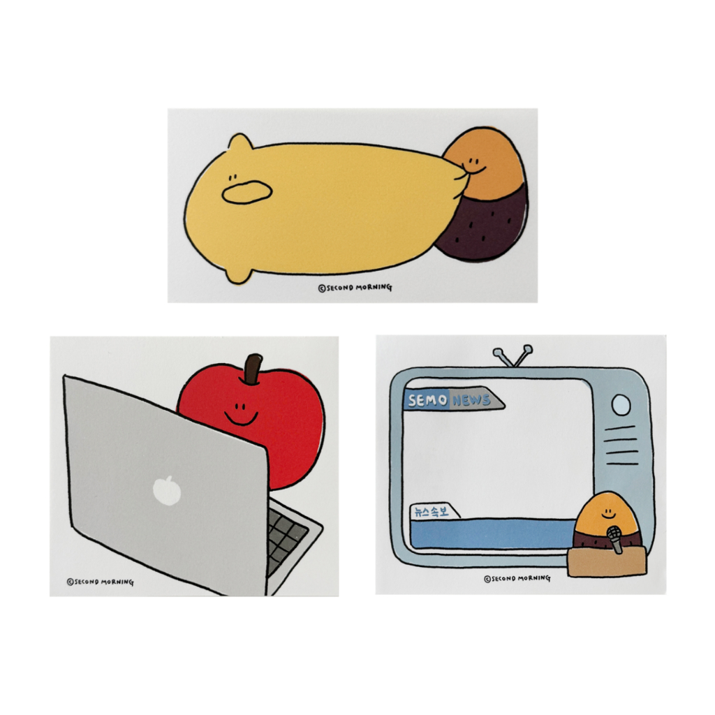 SECOND MORNING Notepad กระดาษโน๊ต