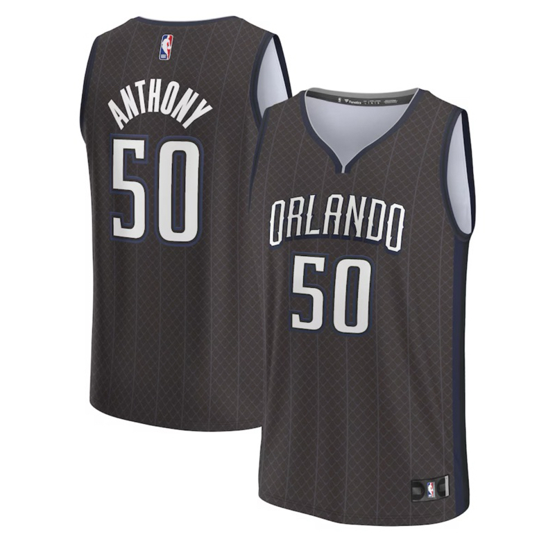 Cole Anthony Orlando Magic Fanatics Fastbreak Jersey - City Edition - Black Size L