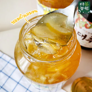 [1 Kg] Danongwon ชาผลไม้เกาหลี Fruit Tea Series แยมผลไม้ Fruit Jam ดานังวอน ไม่มีคาเฟอีน เกาหลี ของแท้100%