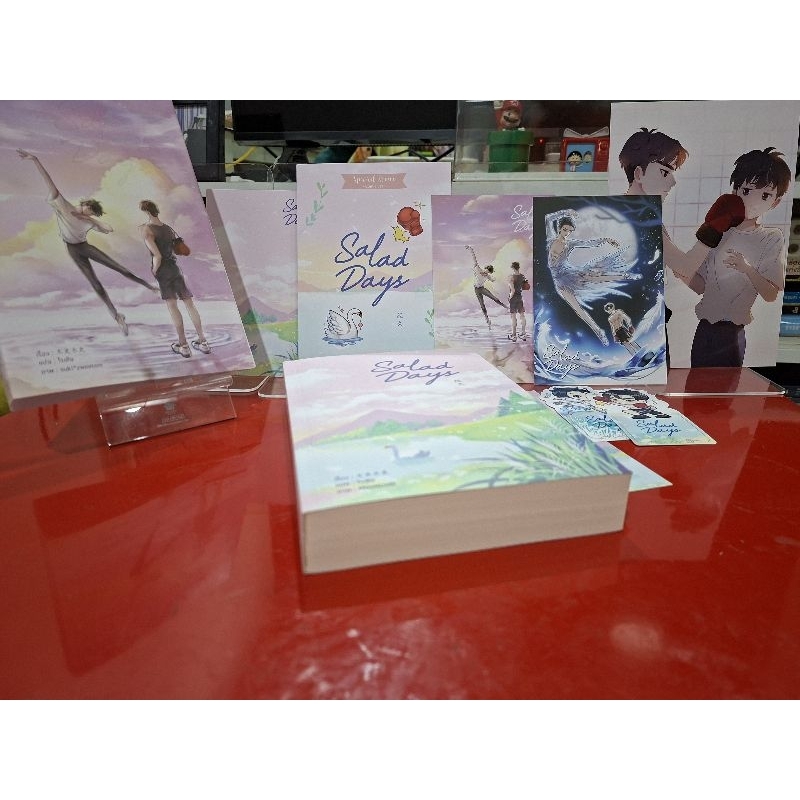 Salad days ชุดสะสม ฟรีพรีเมี่ยมและพรีเมี่ยมพิเศษจากมันฮวา นิยายวายแนว coming of age/ slice of life  
