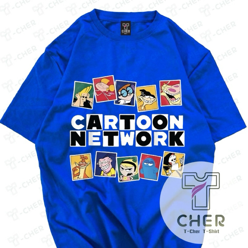เสื้อยืดสกรีนลาย CARTOON  NETWORK มีหลายสีให้เลือก เนื้อผ้าcotton100%ใสสบายใส่ได้ทั้งหญิงและชาย
