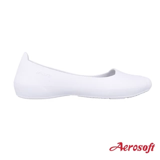 Aerosoft (แอโร่ซอฟ) รองเท้าคัทชูแบบสวม รองเท้าคัทชูสีดำ รุ่น W2880
