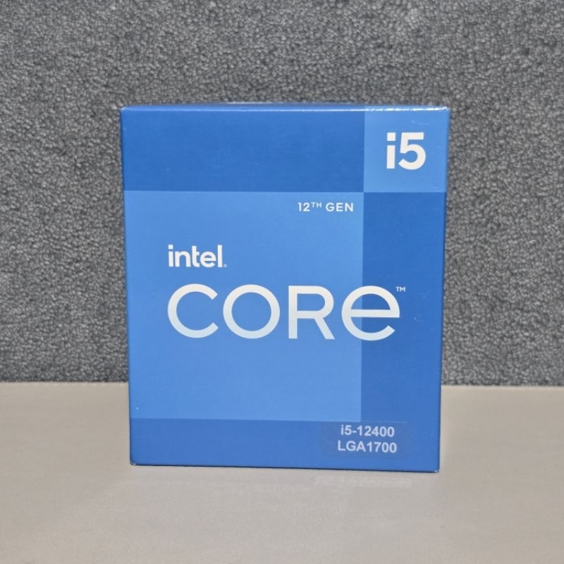 CPU INTEL CORE I5 12400 (Intel UHD Graphics 730) สินค้ามือ1 ยังไม่แกะกล่อง / ประกันศูนย์ไทย SYNNEX ถ