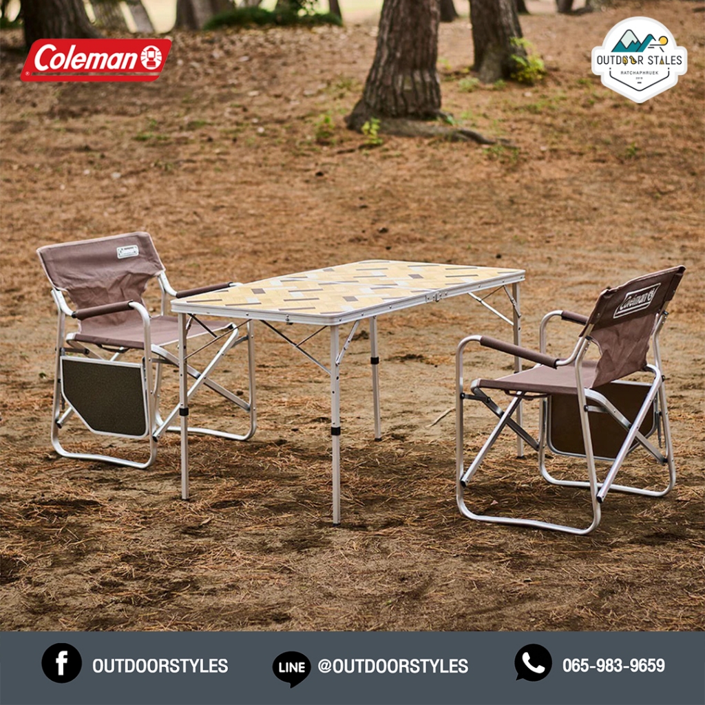 Coleman JP Aluminum Deck Chair Mesh