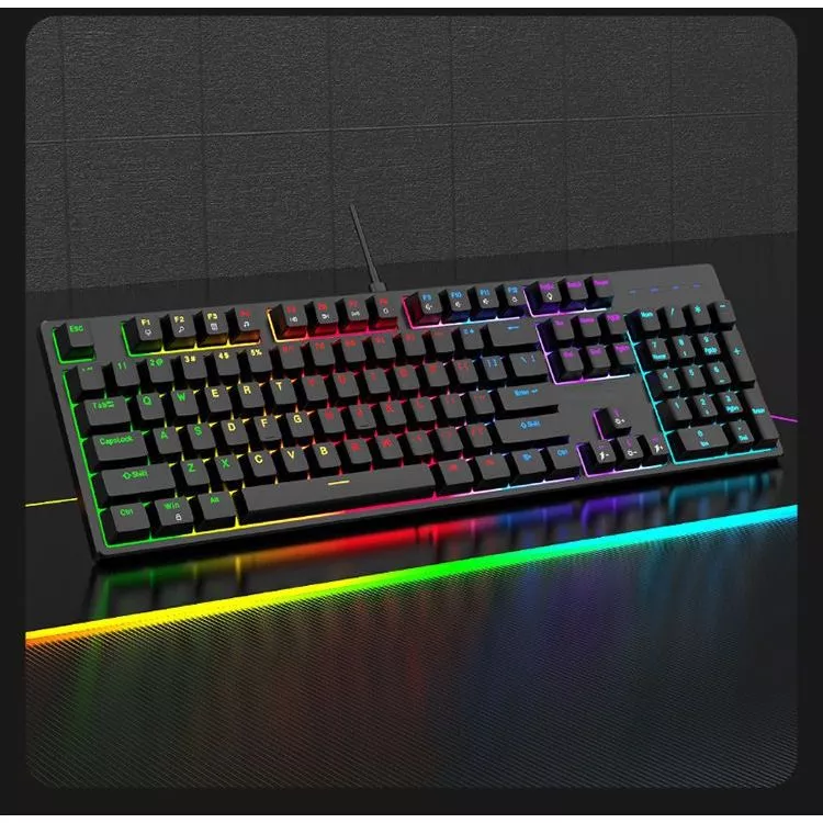 คีย์บอร์ดเกมมิ่ง Mechanical Backlit แบบมีสาย thumbnail 8