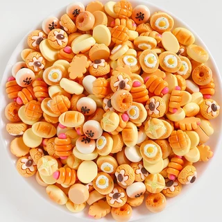 ่j157ขนมปังรวมของจิ๋วของเล่นแพ็คละ 10 ชิ้น