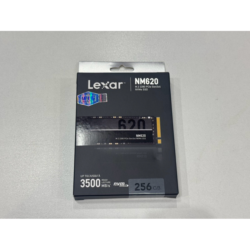 Lexar NM620 256GB Internal SSD (เอสเอสดี ภายใน) M.2 2280 PCIe NVMe Gen3x4