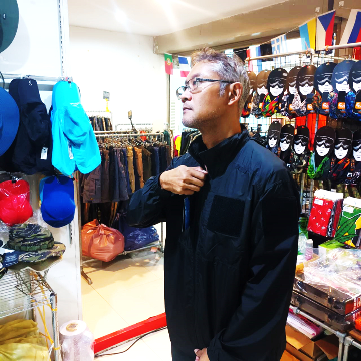 INNOVATE T199 JACKET HOODIE เสื้อเชิ๊ตแจ๊กเก็ท ฮูดดี้ BLACK Tec40store ไรท์สาระกับครูแว่น