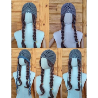 Mesh hat / skull hat crochet หมวกถักตาข่าย 100%Handmade (จัดส่งภายใน48ชม.)