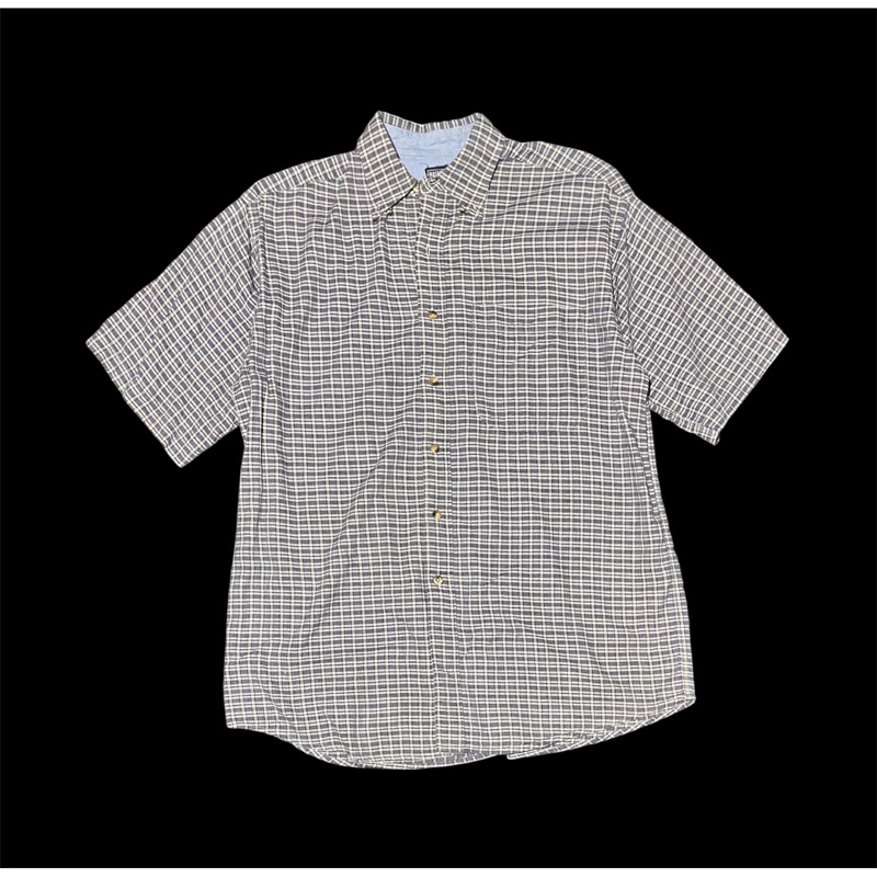 เสื้อเชิ้ตมือสองแขนสั้น BRITTANIA FROM LEVI’S สภาพดี