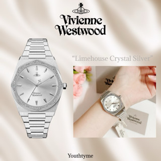 พร้อมส่งนาฬิกา vivienne westwood silver watch หน้าปัดเพรชล้อ…