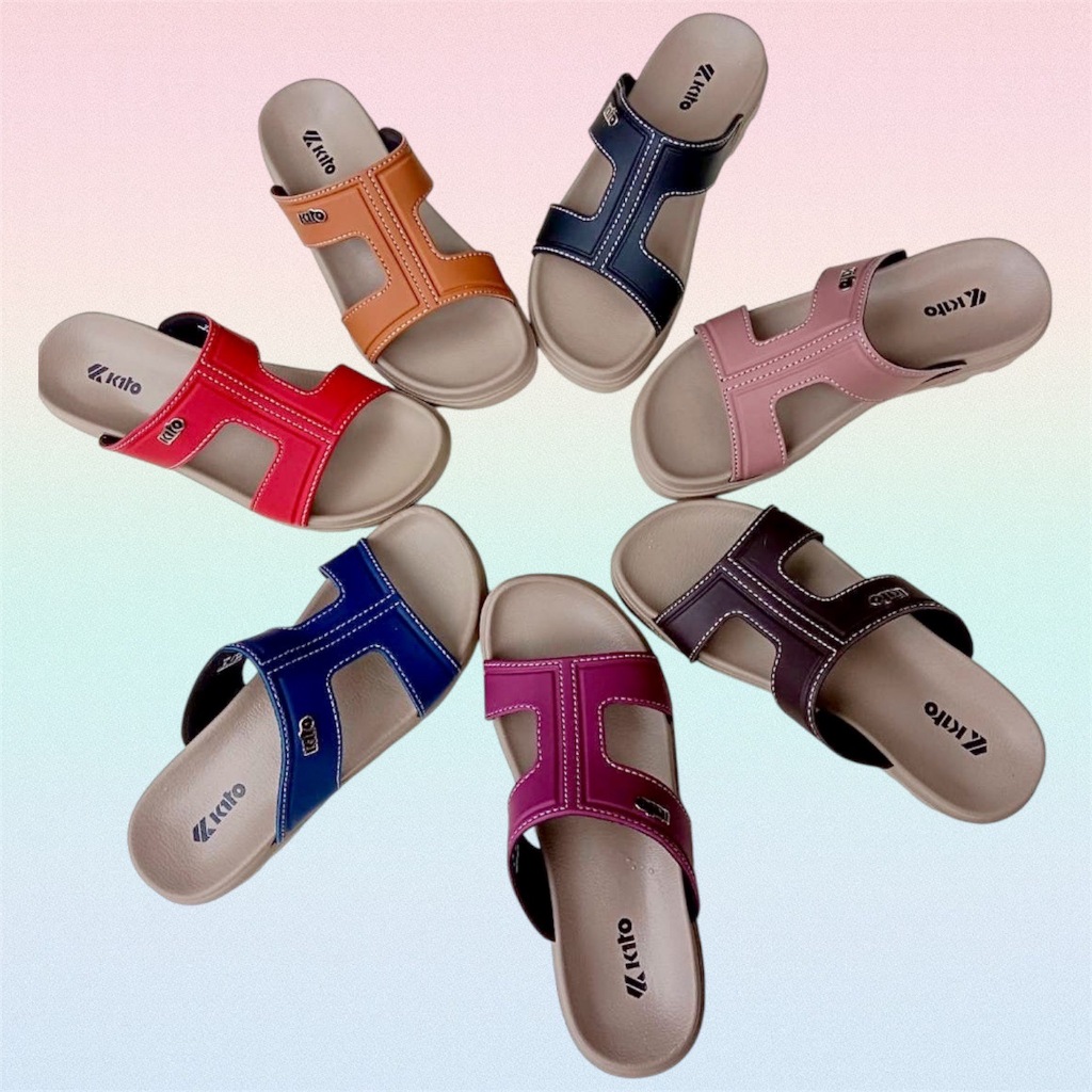 KITO รองเท้าแตะ รองเท้าผู้หญิง รองเท้าแตะลำลอง Kito รุ่น AH60