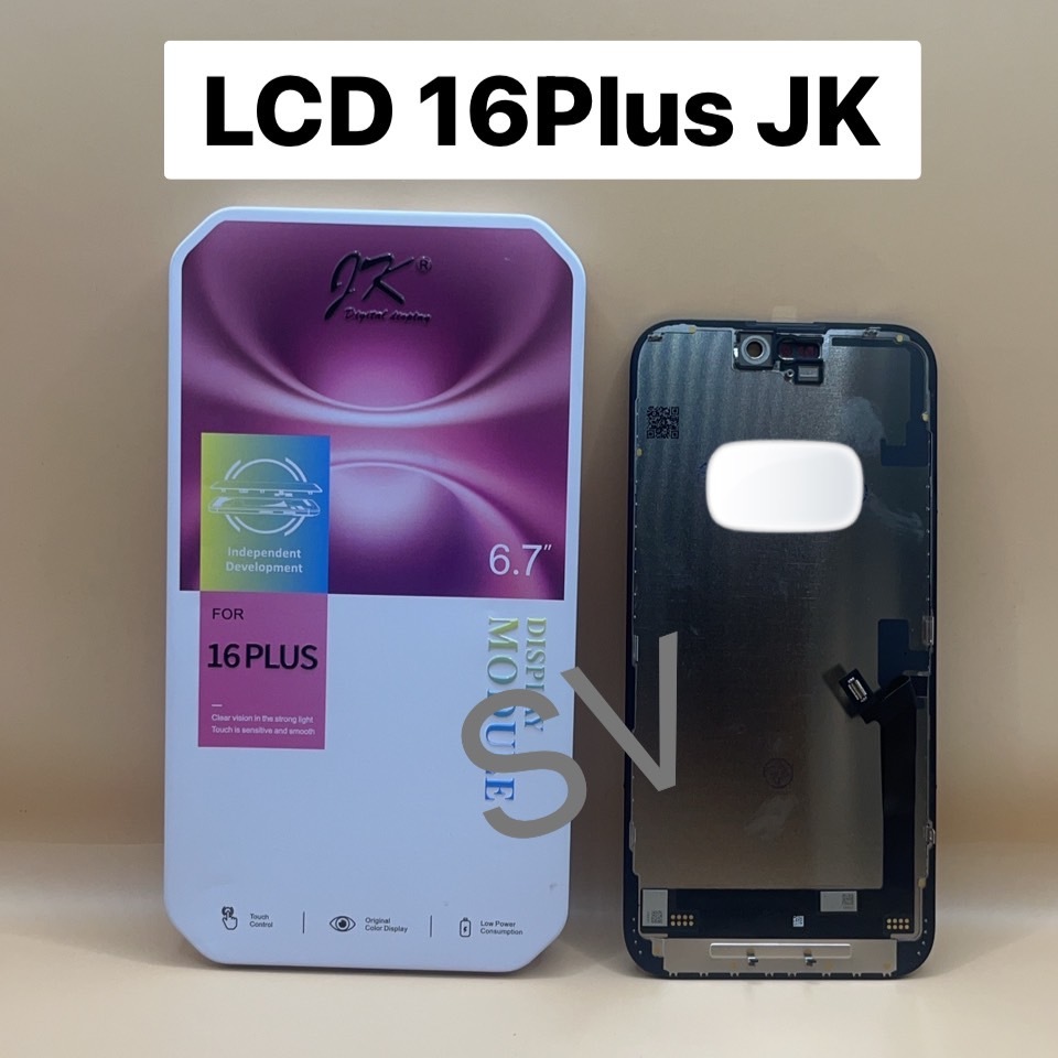 LCD Display 16plus JK จอ+ทัช แถมฟรีชุดไขควง+ฟิล์มกันรอย