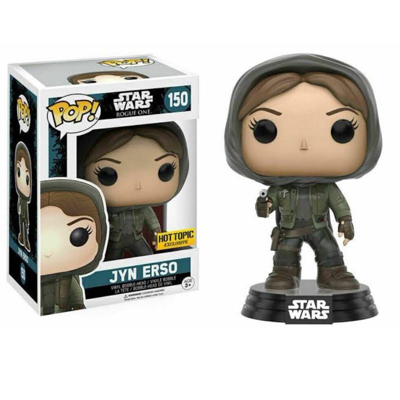 Funko Pop Jyn Erso Starwars Rogue One Exclusive 150        .