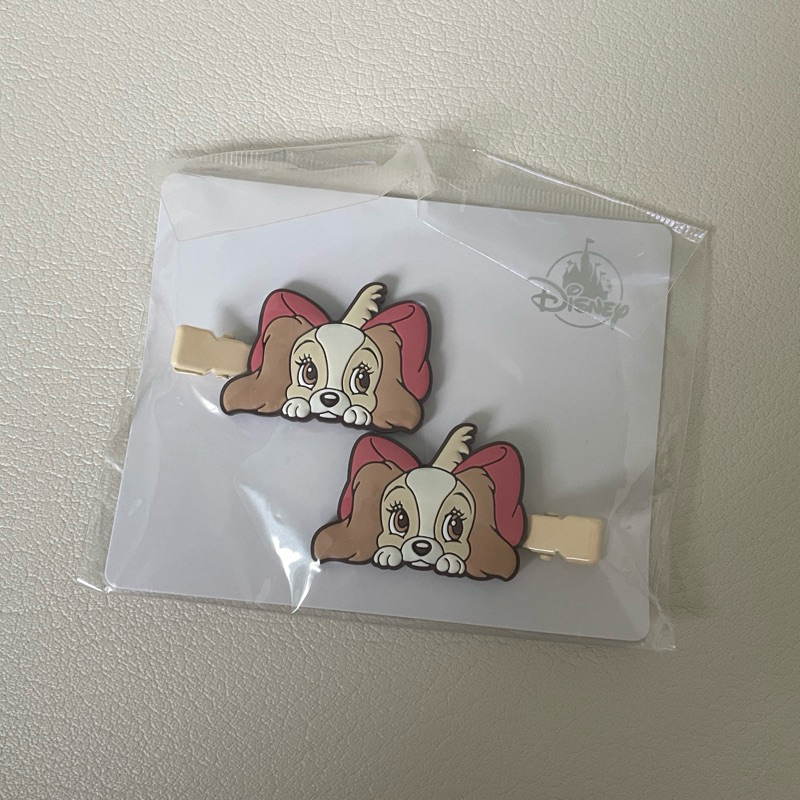 new🧁lady and the tramp กิ๊บติดผมหน้ามา disney