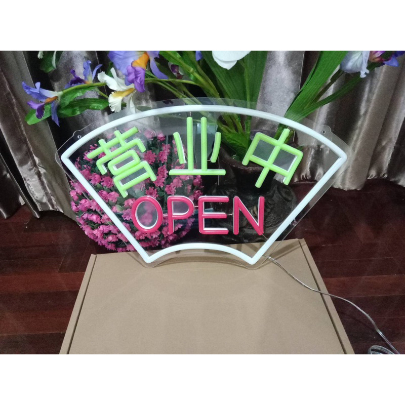 ป้ายไฟ ป้ายไฟร้าน ป้ายไฟตัวอักษร ป้ายไฟวิ่ง ป้ายไฟled ป้ายไฟopen ป้ายไฟเปิด 营业中OPEN