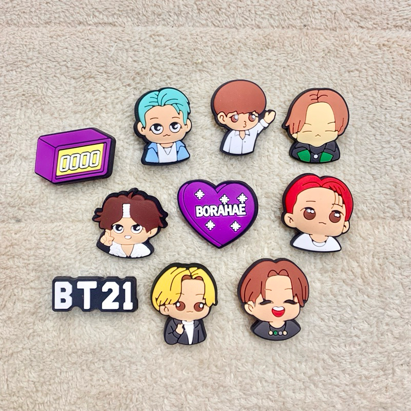 JBK👠🌈ตัวติดรองเท้ามีรู “ สไตล์ เกาหลี มาชิตะ ” 🇰🇷Shoe charm “ Masita  Korea Style “ มีความเกาสุดๆ เกาหลี เกาใจ BTK