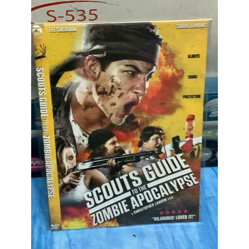 DVD,ดีวีดีหนัง (ชล) ภาพยนตร์ SCOUTS GUIDE TO THE ZOMBIE APOCALYPSE ,สินค้าใหม่ สภาพดี