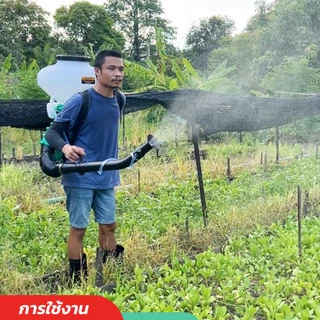 เครื่องพ่นปุ๋ย Tomitsu 4IN1 รุ่น(3WF) พ่นปุ๋ย/พ่นยา/พ่นลม/พ่นข้าว เครื่องหว่านข้าว เครื่องหว่านเมล็ดพันธุ์ 26Lลิ้นสแตนเล