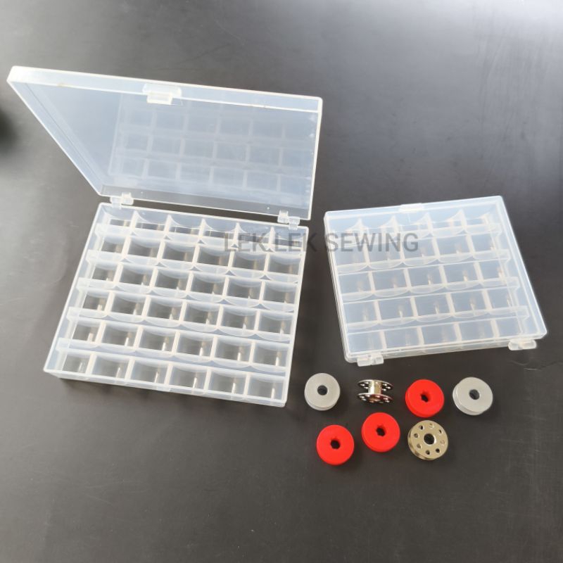 กล่องพลาสติกเก็บกระสวย*เก็บกระสวยได้ 36 ลูก/25 ลูก*พลาสติกเกรดA/พร้อมส่ง