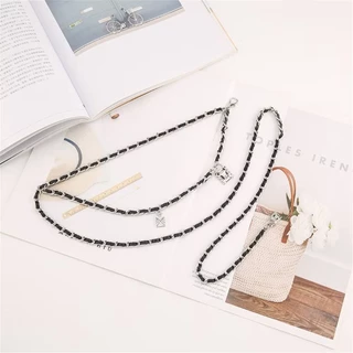 พร้อมส่ง!! เข็มขัดคาดเอว โซ่โลหะ แบบบางลวดลายสวยงาม เหมาะสำหรบผู้หญิงแฟชั่นสายปาร์ตี้ ( P162 )