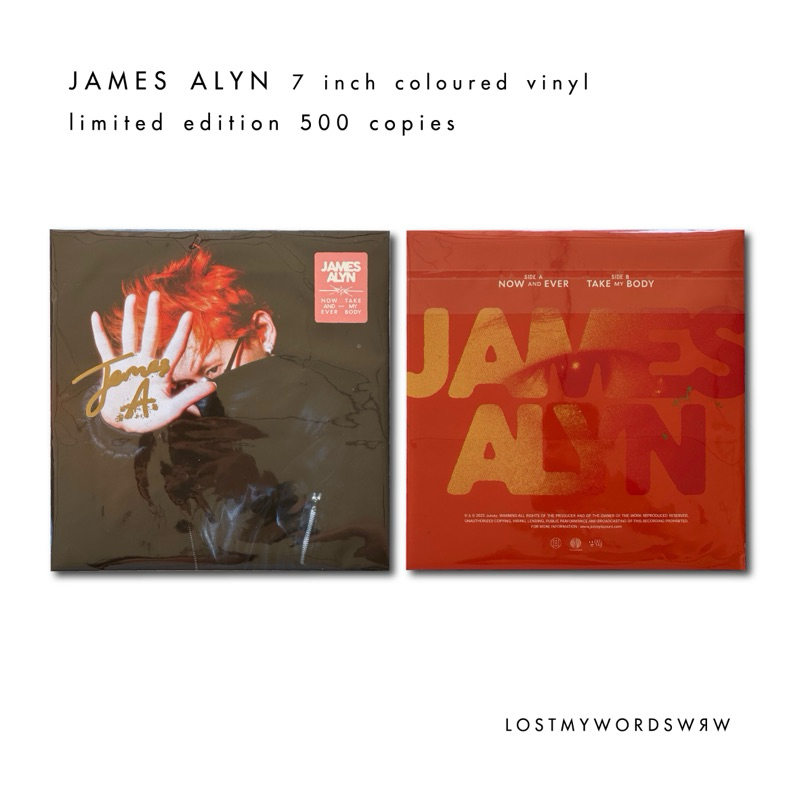 JAMES ALYN / 7 Inch Coloured Vinyl (ลายเซ็น)