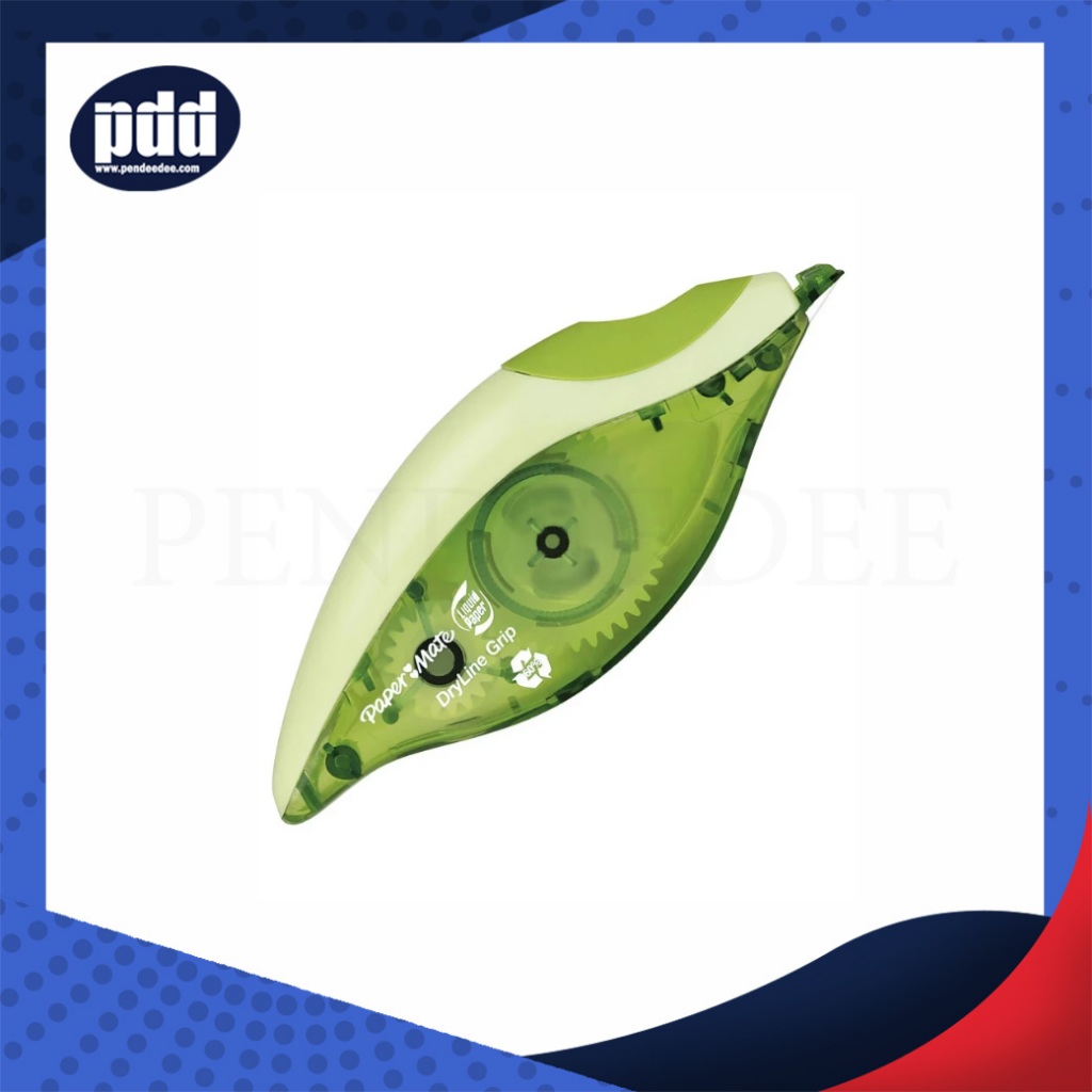 เทปลบคำผิด ลิควิคเปเป้อร์ Paper Mate Correction Tape Dryline Grip Recycled