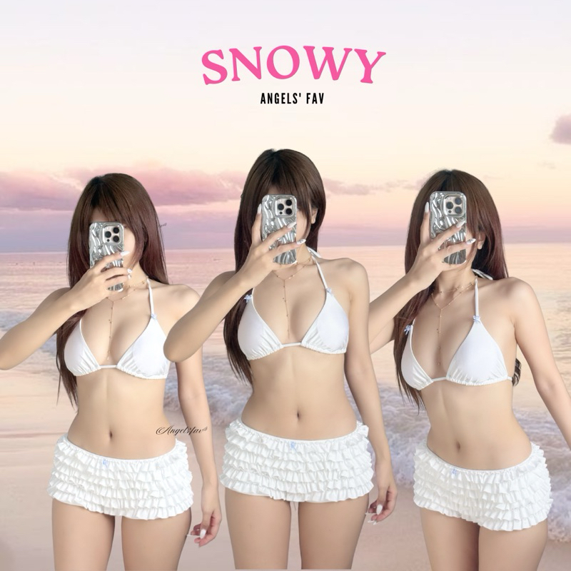 Angels.fav | บิกินี่สีขาว Snowy 🪽✨❄️