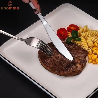 🎈มีดสเต็ก มีดสเต็กแสตนเลส unomma