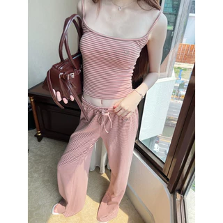 Cintage♡ CT2090 เซตสายเดี่ยวขายาวmiube3052 🌸