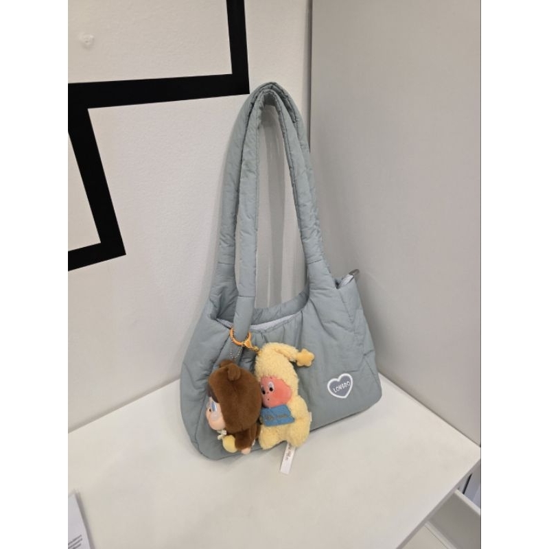 พร้อมส่ง Umi bag กระเป๋าสะพายงานตัดของร้านมีซิปปิด สะพายสบายไหล่