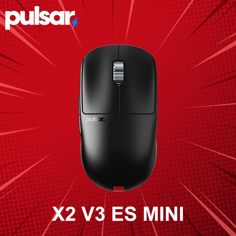 เมาส์เกมมิ่งไร้สาย Pulsar X2 V3 eS Mini ประกันศูนย์ 2 ปี
