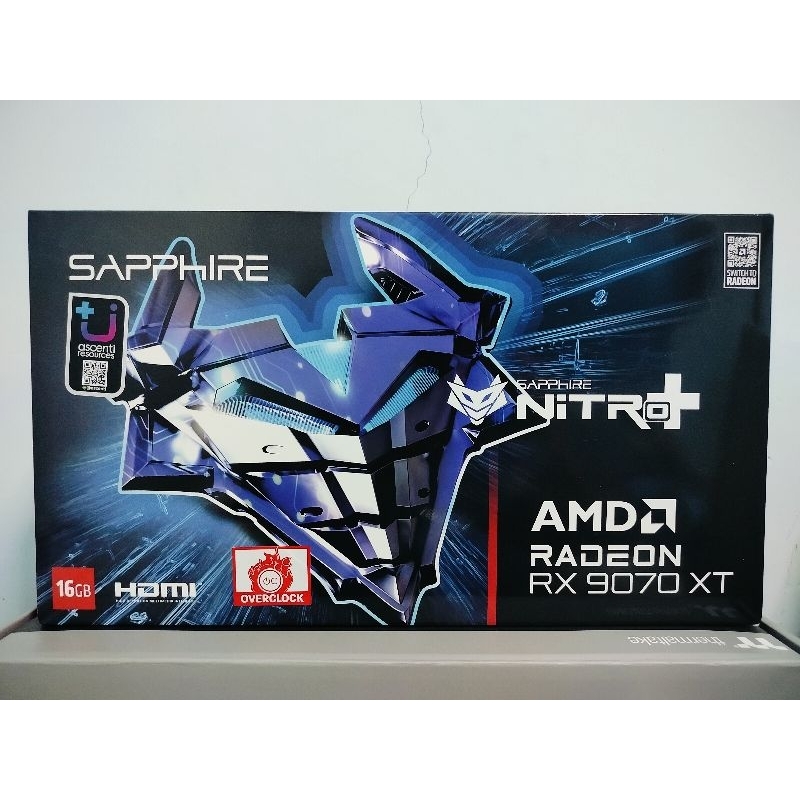 SAPPHIRE NITRO+ 9070XT OC EDITION มือ1ประกันไทย