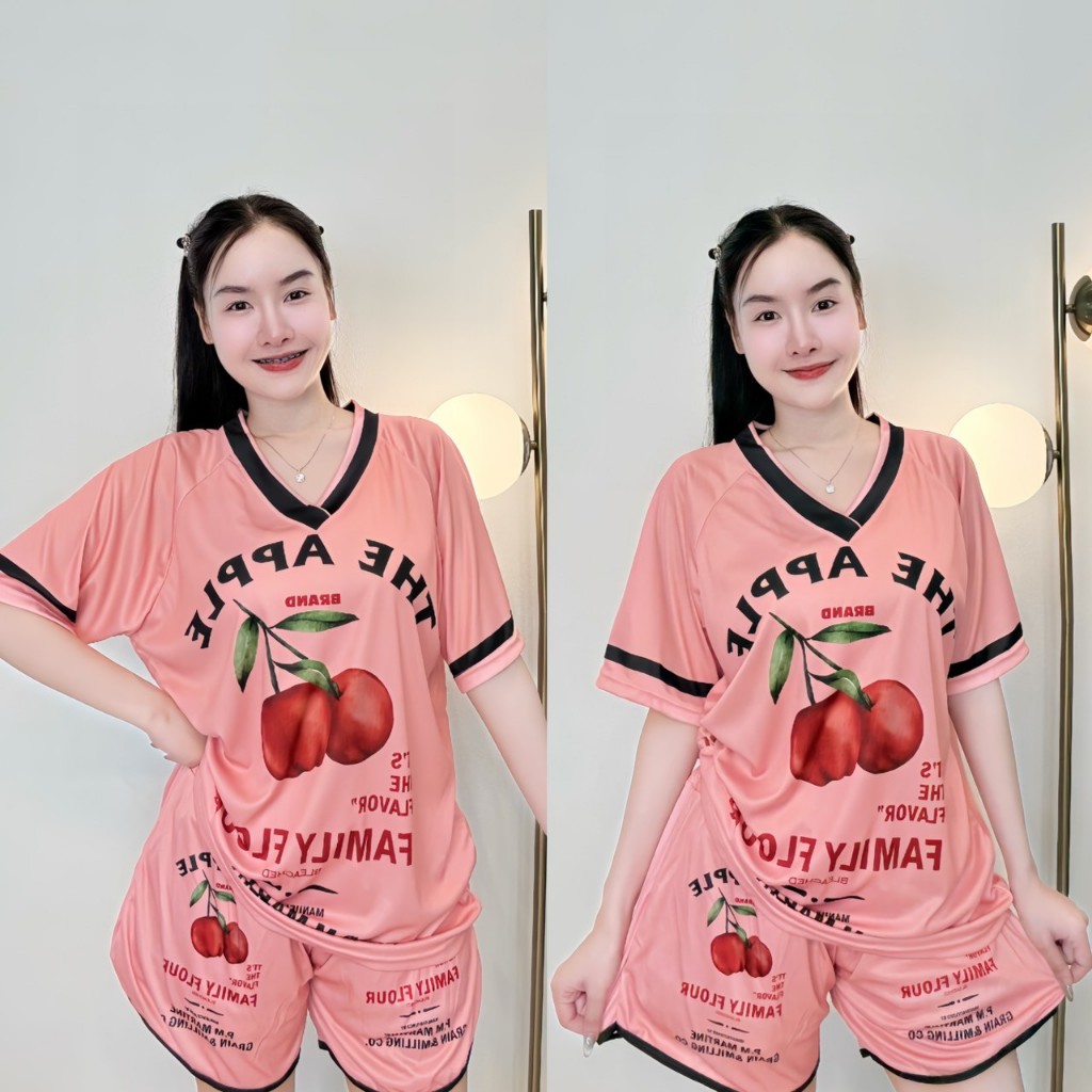 ชุดเซ็ท ได้ทั้งเสื้อ+กางเกง Appel