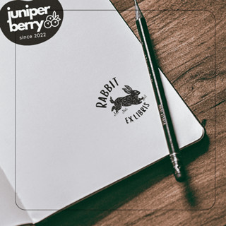 ตรายางปั๊มหนังสือชื่อตัวเอง Personalised Book Stamps ตรายางช…