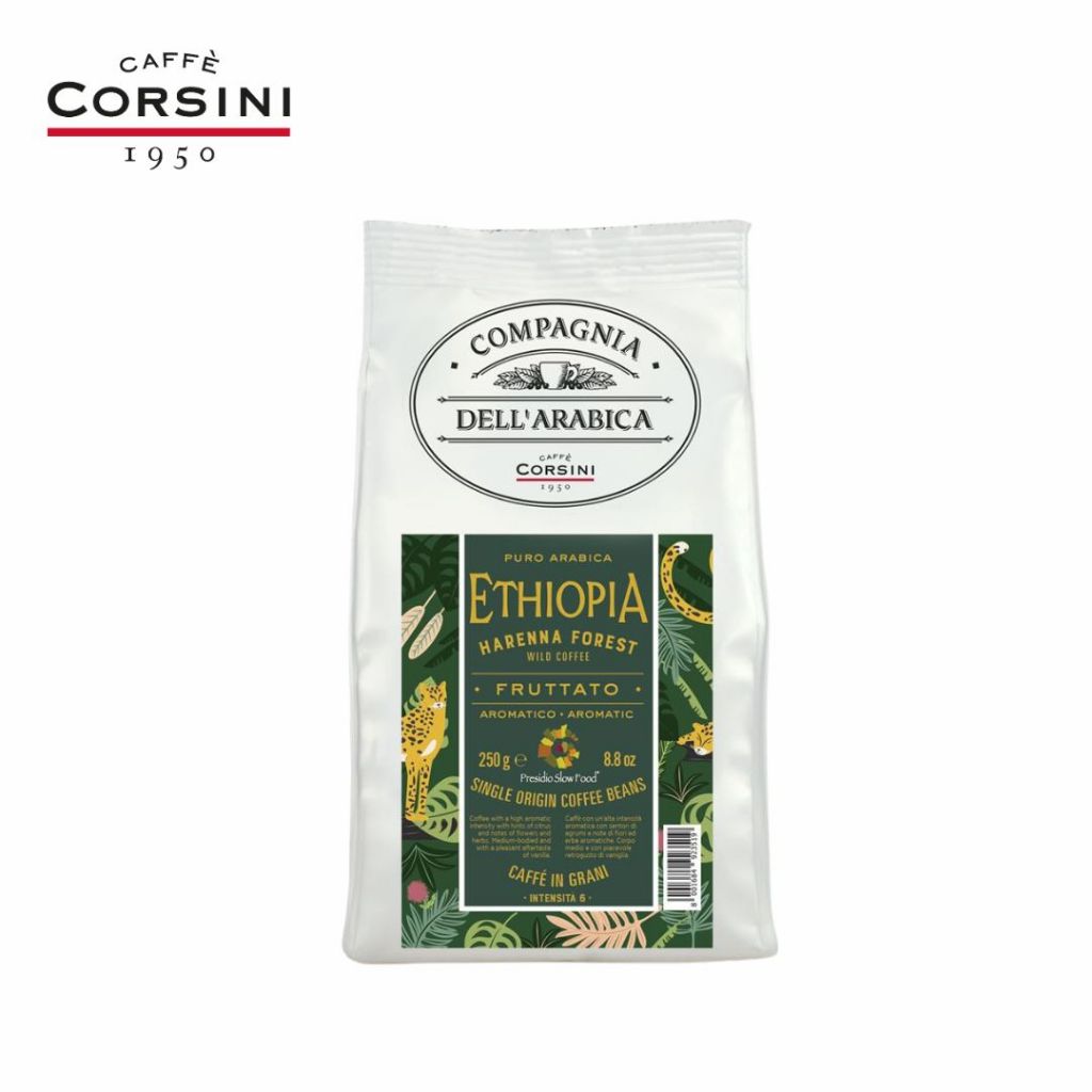 Corsino Corsini | Ethiopia  Coffee beans | Ethiopia Natural Coffee | 100% Arabica | 250g