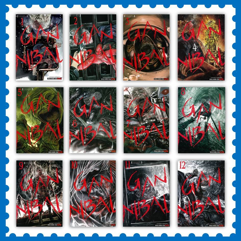 หนังสือ GANNIBAL ล.1-13 #Ninomiya Masaaki #การ์ตูน #มังงะ  (พร้อมส่ง)