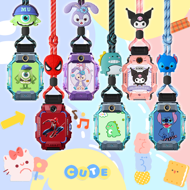สายคล้องคอสำหรับนาฬิกาโทรศัพท์ imoo Z7 Z6 Z1 Anti-loss สายรัดออกแบบการ์ตูน Universal imoo นาฬิกาเด็ก