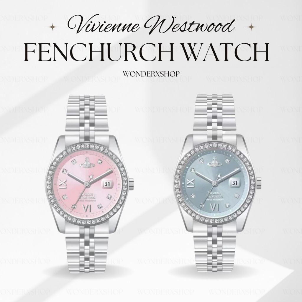 New💎Colletion Vivienne Westwoood 🌟รุ่น Limited ของเอเชีย🌟ปัดล้อมเพชร ของแท้💯 ผ่อน0%นาน10เดือน