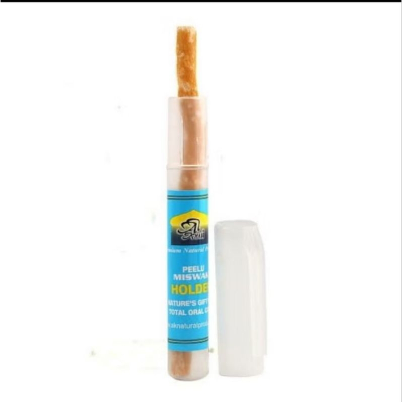 (Miswak) ไม้มิสวากขาว/ไม้ขัดฟัน/ไม้แฟรงฟัน สมุนไพร(พร้อมกล่องใส่ พกพาสะดวก)