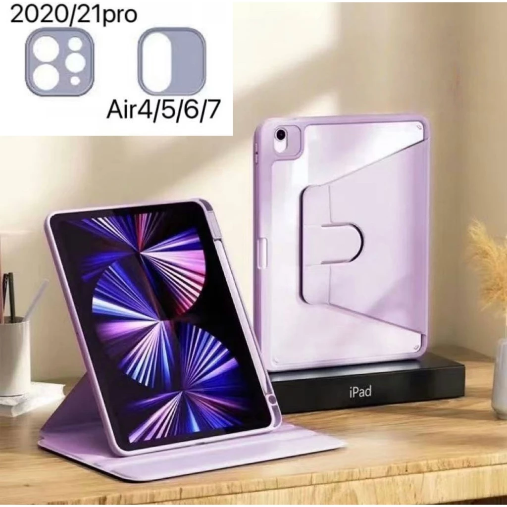 เคสสำหรับ ไอเเพด ปรับองศาได้360 องศา Gen10 Air3/4/5 10.9 Pro112018/2020/2021 Gen9/8/7 10.2 Gen11Air7