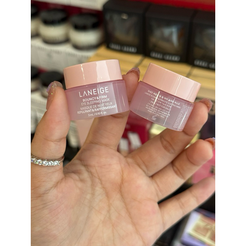 (มาส์กตา/ของแท้💯) LANEIGE Bouncy And Firm Eye Sleeping Mask 3ml